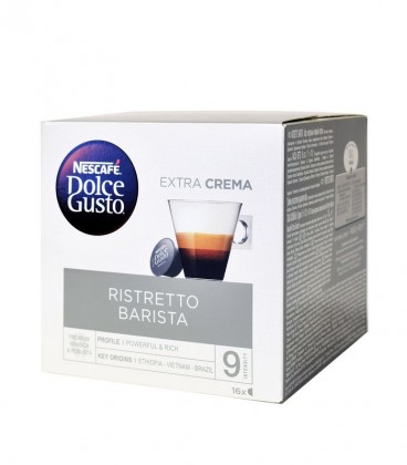 NESCAFE DOLCE GUSTO RISTRETTO BARISTA EXTRA CREMA 16caps 3X112gr