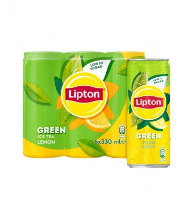 LIPTON ICE TEA ΠΡΑΣΙΝΟ ΛΕΜΟΝΙ 330ml 4X6pack