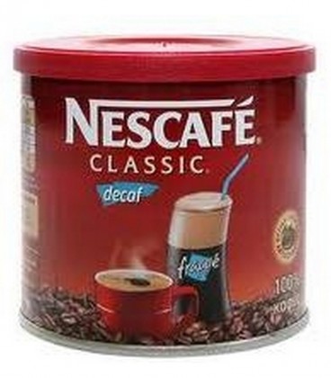 NESCAFE CLASSIC DECAF.24X100gr