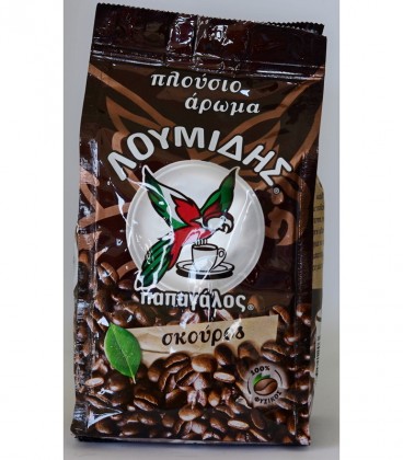 ΠΑΠΑΓΑΛΟΣ ΚΑΦΕΣ ΛΟΥΜΙΔΗΣ ΣΚΟΥΡΟΣ 4X(15Χ194gr)
