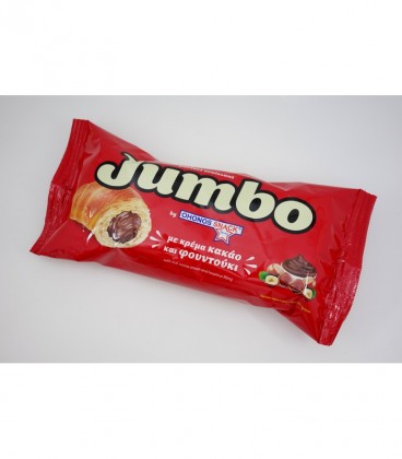 JUMBO ΚΡΟΥΑΣΑΝ ΚΡΕΜΑ ΚΑΚΑΟ&ΦΟΥΝΤΟΥΚΙ 20Χ85gr