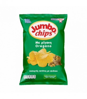 JUMBO CHIPS ΡΙΓΑΝΗ 23Χ130gr ΧΩΡ.ΓΛΟΥΤΕΝΗ