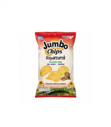 JUMBO CHIPS ΚΥΜΑΤΙΣΤΑ ΑΛΑΤΙ 23Χ130gr ΧΩΡ.ΓΛΟΥΤΕΝΗ