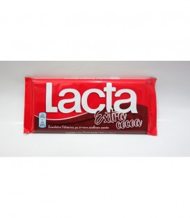 LACTA ΣΟΚΟΛΑΤΑ ΓΑΛΑΚΤΟΣ EXTRA COCOA 14X85gr