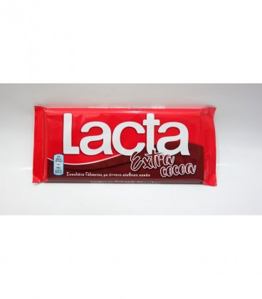 LACTA ΣΟΚΟΛΑΤΑ ΓΑΛΑΚΤΟΣ EXTRA COCOA 14X85gr