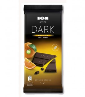 ΙΟΝ ΣΟΚΟΛΑΤΑ ΥΓΕΙΑΣ DARK ΒΙΟΛ.ΠΟΡΤΟΚΑΛΙ 10Χ90gr