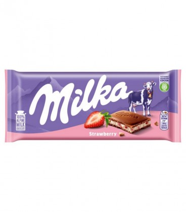 MILKA ΣΟΚΟΛΑΤΑ ΦΡΑΟΥΛΑ 22Χ100gr