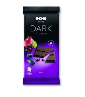 ΙΟΝ ΣΟΚΟΛΑΤΑ ΥΓΕΙΑΣ DARK SUPER FRUITS 10X90gr