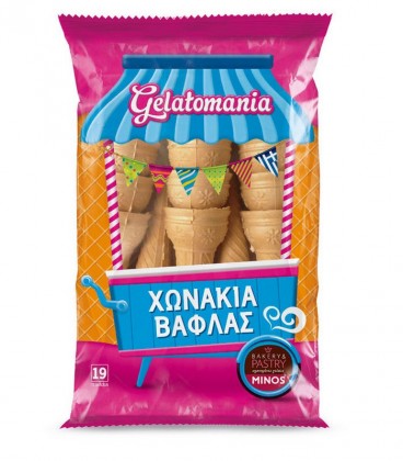 GELATOMANIA ΧΩΝΑΚΙΑ ΒΑΦΛΑΣ 19Τ Χ12