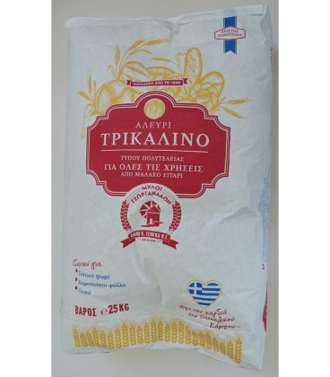 ΓΕΩΡΓΑΝΑΔΩΝ ΑΛΕΥΡΙ Τ.70% 25kg ΜΑΛΑΚΟ