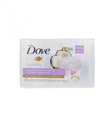 DOVE ΣΑΠΟΥΝΙ RELAXING COCONUT SET (4Χ90gr) X12