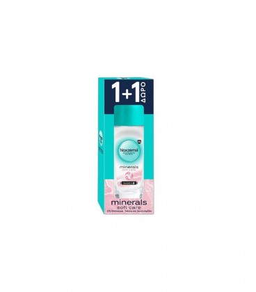 ΝΟΧΖΕΜΑ ROLL-ON 50ml MINERAL SOFT CARE 1+1 ΔΩΡΟ