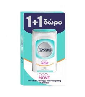ΝΟΧΖΕΜΑ ROLL-ON 50ml ΓΥΝ.COOL MOVE 6Χ 1+1 ΔΩΡΟ