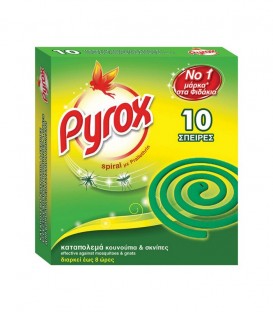 PYROX SPIRAL ENTOM/KΕΣ ΣΠΕΙΡΕΣ (ΦΙΔΑΚΙ) 10T Χ 30Τ/ΚΙΒ