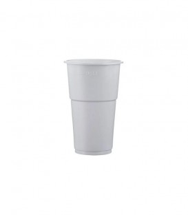 ΠΟΤΗΡΙ ΠΛΑΣΤΙΚΟ ΛΕΥΚΟ Ν.508 350ml 50Τ Χ 40