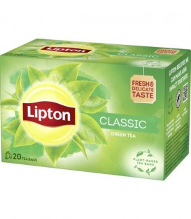 LIPTON ΤΣΑΪ ΠΡΑΣΙΝΟ ΦΑΚΕΛΟΣ 12Χ(20Χ1.3gr)