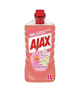 AJAX ΥΓΡΟ ΔΑΠΕΔΟΥ ΝΟΥΦΑΡΟ&ΒΑΝΙΛΙΑ 12Χ1lt