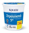 ΚΟΛΙΟΣ ΓΙΑΟΥΡΤΙ ΣΤΡΑΓΓΙΣΤΟ 5% 6Χ850gr -0,50€