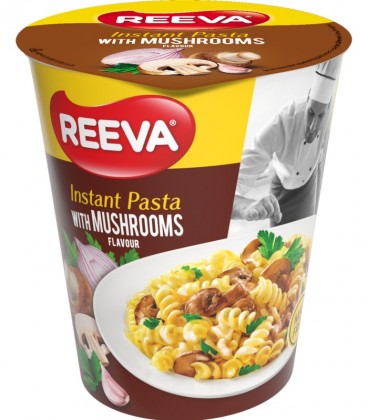 REEVA INSTANT PASTA ΜΕ ΜΑΝΙΤΑΡΙΑ 8X70gr