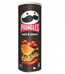 PRINGLES ΠΑΤΑΤΑΚΙΑ HOT&SPICY 19X165gr