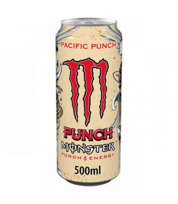 MONSTER ENERGY DRINK PACIFIC PUNCH 24Χ500ml