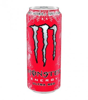 MONSTER ENERGY DRINK ULTRA RED 24Χ500ml