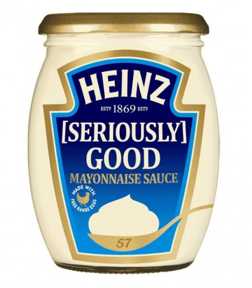 HEINZ ΜΑΓΙΟΝΕΖΑ SERIOUSLY GOOD ΓΥΑΛΙΝΟ ΒΑΖΟ 8X480ml(460gr)