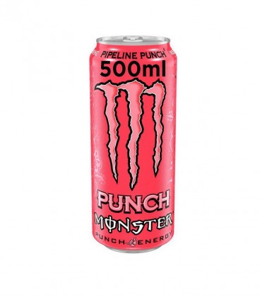 MONSTER ENERGY DRINK PIPELINE PUNCH ΡΟΖ 24Χ500ml