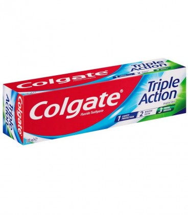 COLGATE ΟΔΟΝΤΟΚΡΕΜΑ TRIPLE ACTION 12X100ml