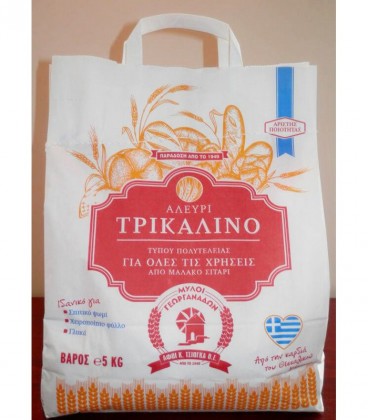 ΓΕΩΡΓΑΝΑΔΩΝ ΑΛΕΥΡΙ Τ.70% 5kg ΜΑΛΑΚΟ