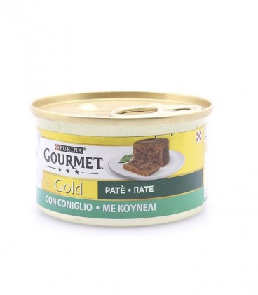 GOURMET GOLD ΓΑΤΟΤΡΟΦΗ ΠΑΤΕ ΚΟΥΝΕΛΙ 24Χ85gr