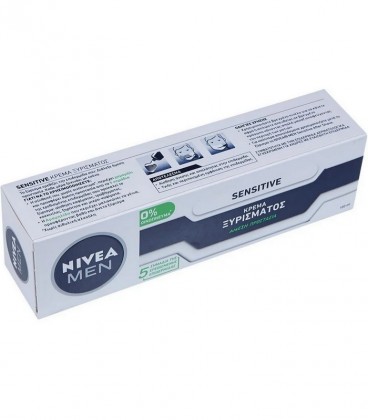 NIVEA ΚΡΕΜΑ ΞΥΡΙΣΜΑΤΟΣ SENSITIVE 24Χ100ml