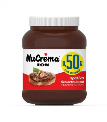 ΙΟΝ NUCREMA ΒΑΖΟ 6Χ580gr -0,50€
