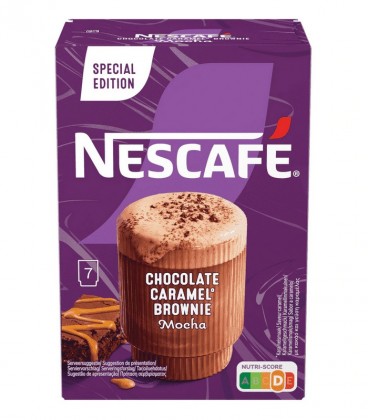 NESCAFE MOCHA CHOCOLATE-CARAMEL-BROWNIE (ΦΑΚ.7Χ21.40gr) 6Χ149.8gr