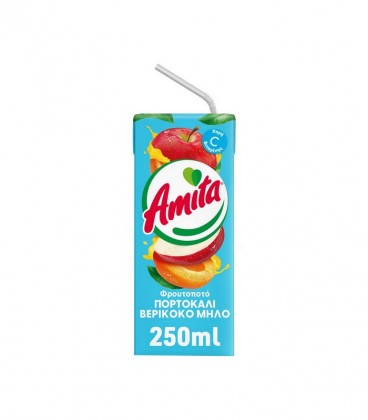ΑΜΙΤΑ ΧΥΜΟΣ 3 ΦΡΟΥTΩN 24X250ml