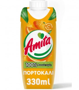 ΑΜΙΤΑ ΦΥΣΙΚΟΣ ΧYMΟΣ ΠOPTOKAΛI 24X330ml