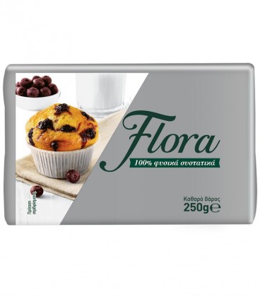 FLORA ΜΑΡΓΑΡΙΝΗ ΠΛΑΚΑ ΜΕ ΦΥΤΙΚΑ ΛΙΠΗ 10Χ250gr