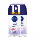 NIVEA DEO ROLL-ON ΓΥΝ. FRESH CHERRY 50ml 6X 1+1