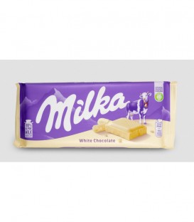 MILKA ΣΟΚΟΛΑΤΑ WHITE CHOCOLATE 22Χ100gr
