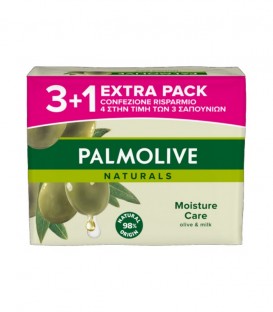 PALMOLIVE ΣΑΠΟΥΝΙ OLIVE&MILK 90gr 3+1 X 18 ΣΕΤ/ΚΙΒ