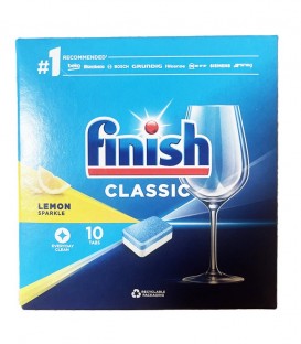 FINISH ΤΑΜΠΛΕΤΕΣ ΠΛΥΝΤΗΡΙΟΥ ΠΙΑΤΩΝ 10T CLASSIC LEMON X16