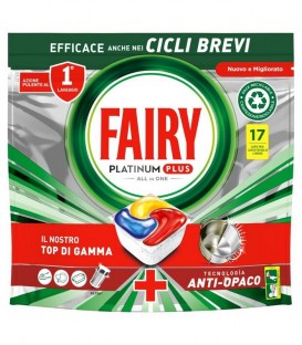FAIRY ΤΑΜΠΛΕΤΕΣ ΠΛΥΝΤ.ΠΙΑΤΩΝ PLATINUM PLUS 17Τ Χ 5