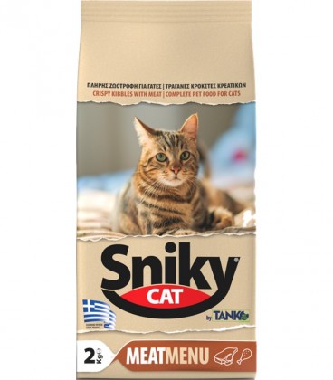 ΤΑΝΚΟ SNIKY ΜΕΑΤ MENU ΓΑΤΟΤΡΟΦΗ 6Χ2kg
