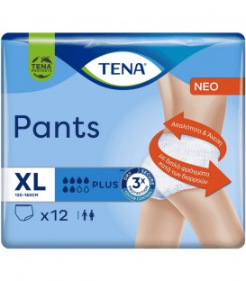 TENA PANTS PLUS ECO EX.LARGE 12Τ Χ4
