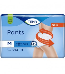 TENA PANTS PLUS ECO MEDIUM 14TX4