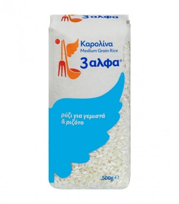 3Α ΡΥΖΙ ΚΑΡΟΛΙΝΑ Ε.Ε. 20Χ500gr