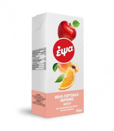 ΕΨΑ ΧΥΜΟΣ ΝΕΚΤΑΡ 3ΦΡΟΥΤΩΝ 27X250ml