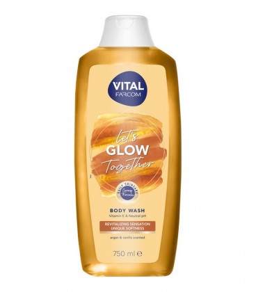 FARCOM VITAL ΑΦΡΟΛΟΥΤΡΟ GLOW 12X750ml