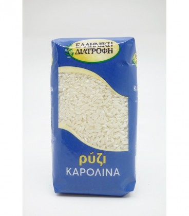 ΕΛΛΗΝΙΚΗ ΔΙΑΤΡΟΦΗ ΡΥΖΙ ΚΑΡΟΛΙΝΑ 20Χ500gr
