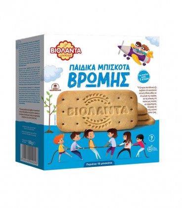 ΒΙΟΛΑΝΤΑ ΜΠΙΣΚΟΤΑ ΠΑΙΔΙΚΑ ΒΡΩΜΗΣ 12Χ180gr
